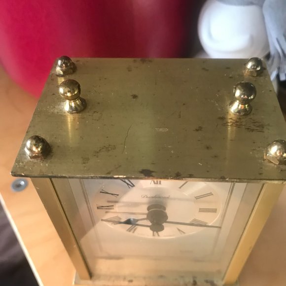 Dunhaven Wall Decor Vintage Brass Dunhaven Alarm Clock Made In West